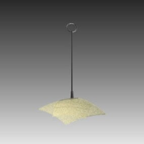 Home Furniture Simple Pendant Lamp 3d model