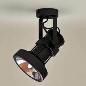 Single Ceiling Spotlights 3D-malli