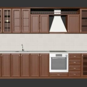 Single Kitchen 3d model