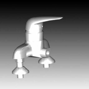 Bathroom Single Hole Basin Faucet 3d model