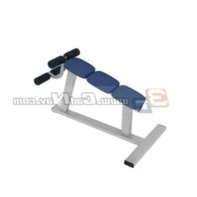 Sit Up Bench Gym Abdominal Board 3d model