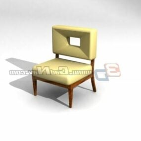 Living Room Low Chair 3d model