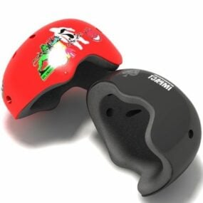 Skate Helmets 3d model