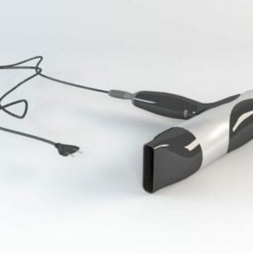Elektrische kleine haardroger 3D-model