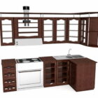 Single Country Kitchen Design
