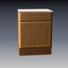 Wooden Small Kitchen Cabinet