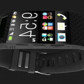 Moda Smartwatch Gear modelo 3d
