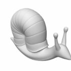 蜗牛动物雕像