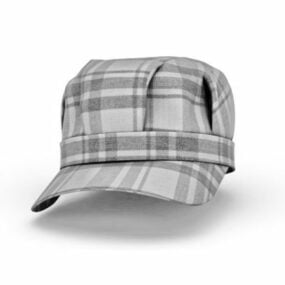 Fashion Snapback Hat 3d model