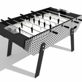 Mesa de jogo de pebolim Modelo 3d