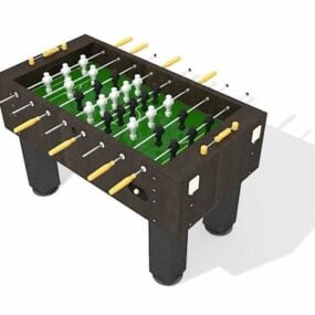 Fotbalový fotbalový stůl 3D model