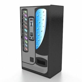 3д модель торгового автомата по продаже газированных напитков