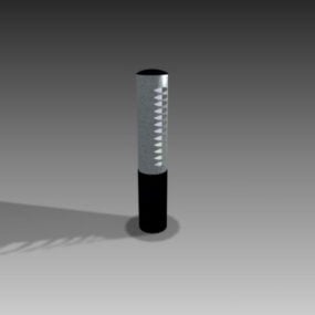Solar Lawn Lamp For Garden 3d model