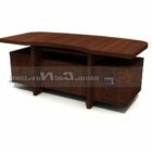 Dřevo výkonný stůl
