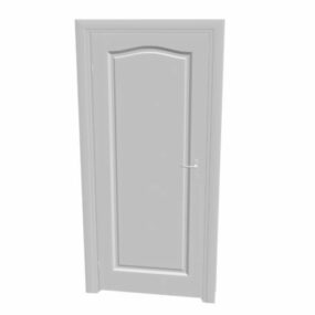 Τρισδιάστατο μοντέλο Solid Wood Home Flush Door