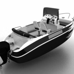 Mô hình 3d phương tiện du lịch bằng thuyền cao tốc