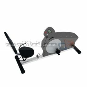 Fitness Equipment Disc With Stand 3d model