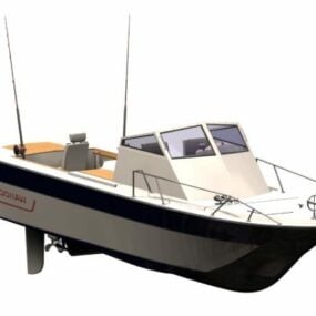 Model 3D łodzi motorowej Jet Ski