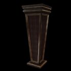 Square Style Wooden Vase Stand