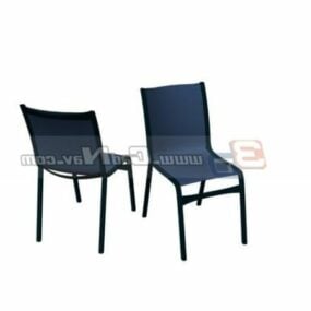 Home Furniture Canvas Chair Design 3d model