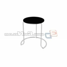 Stainless Steel Bar Stool Furniture 3d model