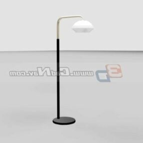 RVS vloerlamp ontwerp 3D-model