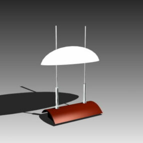 Domácí stojací stolní lampa 3D model