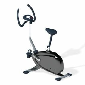 Gym Stationary Bicycle 3d model