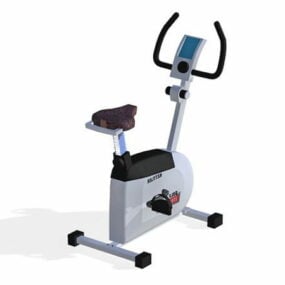 Fitness Stationary Bicycle Machine 3d model