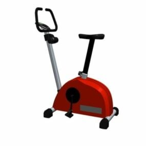 Fitness Stationary Exercise Bicycle 3d model
