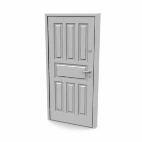 أثاث الأبواب المصفحة الفولاذية نموذج ثلاثي الأبعاد