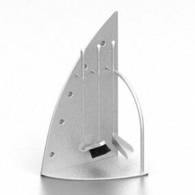Metall Öppen spis Verktyg Utrustning 3d-modell
