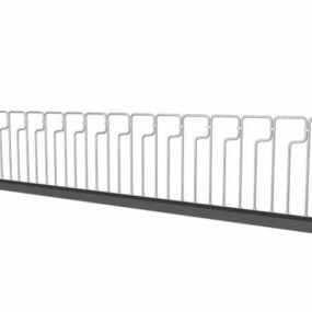 Balcony Steel Guardrail Systems 3d model
