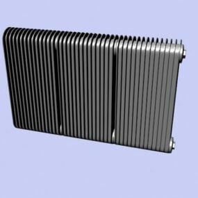 Domácí ocelový radiátor 3D model