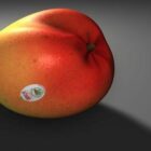 Sticker Mango Fruit