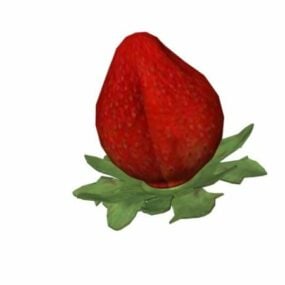 Fresh Strawberry Fruit 3d model