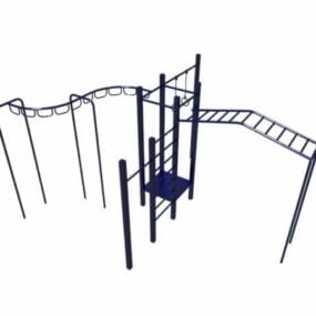 Playground Workout Equipment 3d model