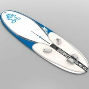 Sport Surfboard 3D malli