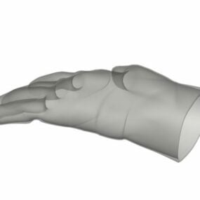 Hospital Surgical Glove 3d model