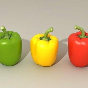 3D model papriky