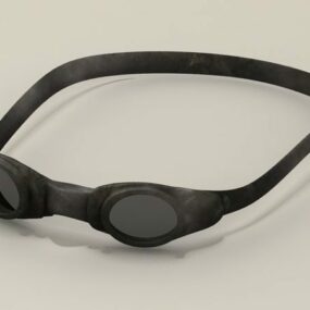 Óculos de natação modelo 3d
