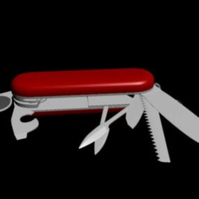 家用工具瑞士军刀3d模型