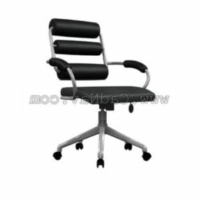 Office Furniture Swivel Arm Chair 3d model