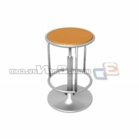 Swivel Bar Stool Furniture 3d model