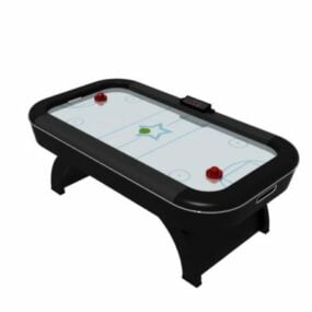 Air Hockey Table Game דגם תלת מימד