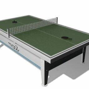 Model 3d Meja Tenis Sukan