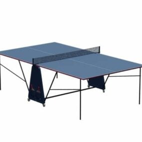 3д модель спортивного теннисного стола