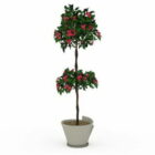Indoor Tall Potted Flower Plant