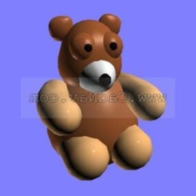 Toy Teddy Bear 3d model