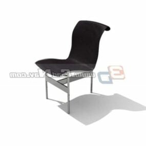 Three Legged Dining Chair Furniture 3d model
